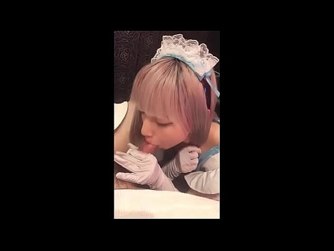 ❤️ Japoński Idol [mayuka], kostium francuskiej pokojówki, część 1, obciąganie i walenie konia z balsamem ❌ Porno vk at us ️❤